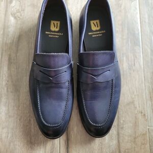 Bruno Magli Men's Dark Blue Loafers